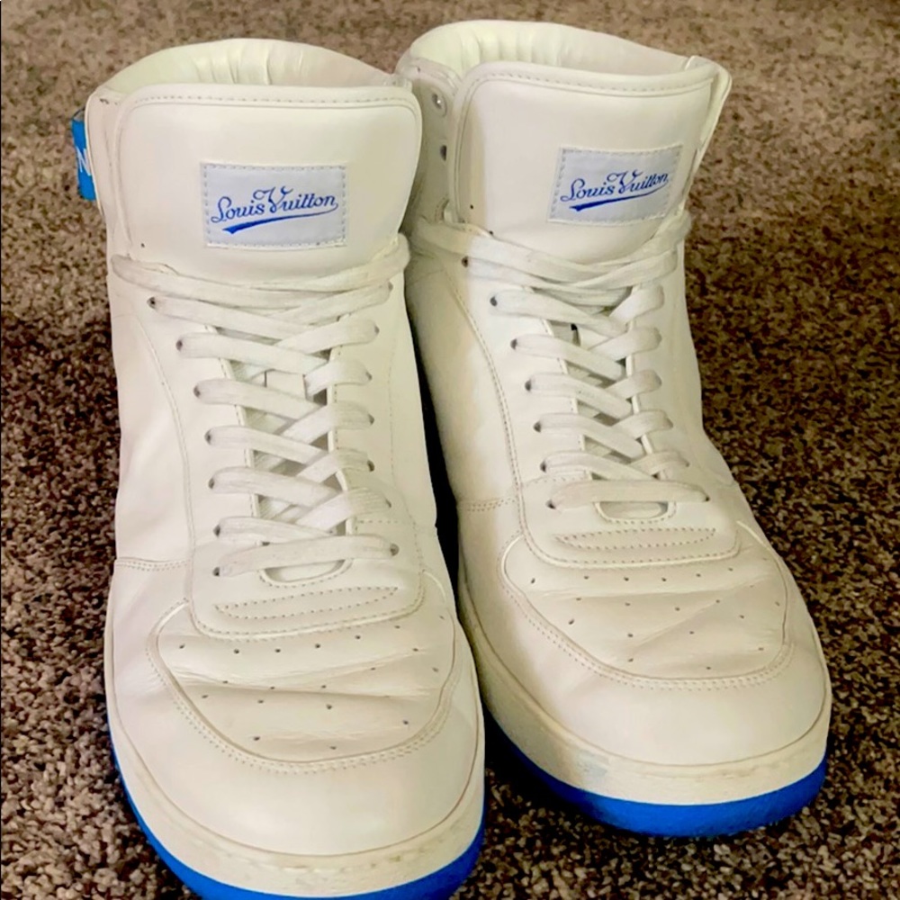 I am selling my Louis Vuitton hightop shoes
